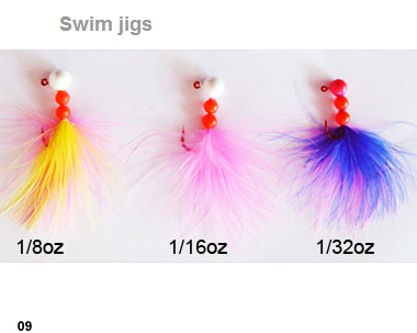 swim jigs-Bass jigs